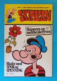 Skippern 11/1982 - Skippern og mennesketyven.  (Sarjakuvat, ulkomaalaiset sarjakuvalehdet, sopiva keräilykappaleeksi, Kippari Kalle)