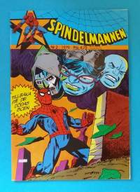 Spindelmannen nr 2 1979 - Tillbaka på de dödas scen. (Sarjakuvat, ulkomaalaiset sarjakuvalehdet, sopiva keräilykappaleeksi, Hämähäkkimies, Hämis)