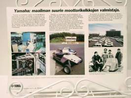 Yamaha 1984 1985 moottorikelkka -myyntiesite