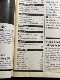 Tuulilasi 1982 nr 10 Koeajossa Taunuksen seuraaja Uusi Ford Sierra
