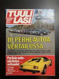 Tuulilasi 1982 nr 11, koeajo Suzuki SJ 410, esittely Alfa-Romeo Giulietta