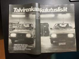 Tuulilasi 1983 nr 1, esittely Mazda 626 ja pikku-Mersu, koeajo Suzuki TS 125 ERZ, Talvirenkaat ja bensan kulutus