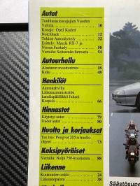 Tuulilasi 1985 nr 12 Opel Kadett Sedan 1,3 S LS