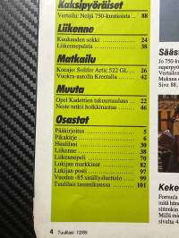 Tuulilasi 1985 nr 12 Opel Kadett Sedan 1,3 S LS