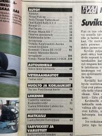 Tuulilasi 1986 nr 4 Mazda RX-7 GTI, koeajo Nissan Bluebird, pikku Porsche