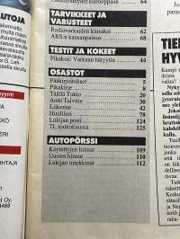Tuulilasi 1986 nr 4 Mazda RX-7 GTI, koeajo Nissan Bluebird, pikku Porsche