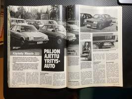 Tuulilasi 1986 nr 11, esittely Pontiac Fiero E, esittely Jaguar XJ-S Convertible, Mazda 323 Saloon 1.5 GLX, koeajo Audi 80 1.8 E