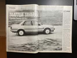 Tuulilasi 1987 nr 1 Koeajo uusi Toyota Camry ja Renault 5 TL