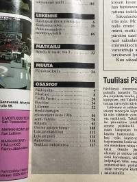 Tuulilasi 1987 nr 4, koeajo Ford Sierra 2.0 Ghia, Testi Lukkiutumattomat jarrut