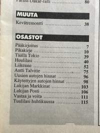 Tuulilasi 1988 nr 3, Suurvertailu, koeajo Mazda 121 1,1 LS