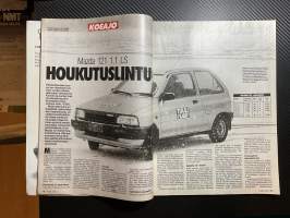 Tuulilasi 1988 nr 3, Suurvertailu, koeajo Mazda 121 1,1 LS