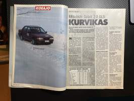 Tuulilasi 1988 nr 4 Koeajo Mitsubishi Galant  2,0 GLSI