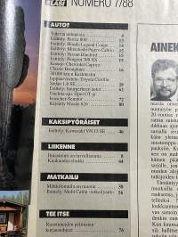 Tuulilasi 1988 nr 7 Koeajossa aito Jenkkirauta Chervrolet Caprie V8