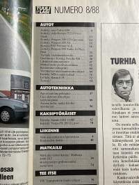 Tuulilasi 1988 nr 8, esittely Suzuki GSX 1100F ja Vespa PX 200 E Lusso
