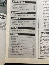 Tuulilasi 1988 nr 10 Koeajo uusi Fiat Tipo, Saabin mallivuosi 1989