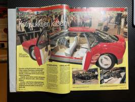 Tuulilasi 1988 nr 11, koeajo Opel Vectra 2.0i ja Rover 820 Si, käytetty auto Ford Sierra, Pariisin ja Birminghamin autonäyttelyt