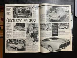 Tuulilasi 1988 nr 11, koeajo Opel Vectra 2.0i ja Rover 820 Si, käytetty auto Ford Sierra, Pariisin ja Birminghamin autonäyttelyt