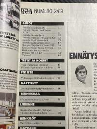 Tuulilasi 1989 nr 2 Koeajo Chysler GTS turbo 2,2
