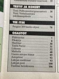 Tuulilasi 1990 nr 6 Uusi Nissan Sunny