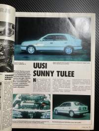 Tuulilasi 1990 nr 6 Uusi Nissan Sunny