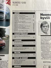 Tuulilasi 1990 nr 10 Koeajo Ford Escord