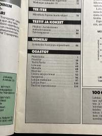 Tuulilasi 1990 nr 10 Koeajo Ford Escord