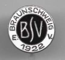 Jalkapallo BSV 1922 Braunschweig FV Ala-Saksin alue Braunschweig  neulamerkki  rintamerkki