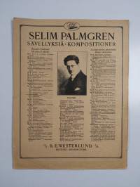 Sävellyksiä pianolle 2 kätisesti : Op. 27 Kevät N:o 4 Kevätyö
