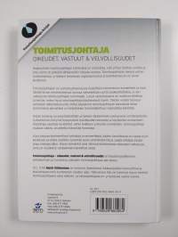 Toimitusjohtaja : oikeudet, vastuut &amp; velvollisuudet