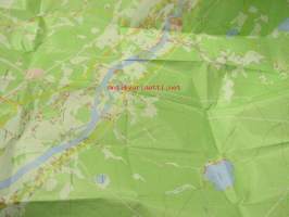 Oulu opaskartta  1:15 000 1991 -kartta
