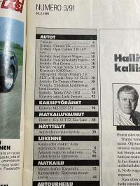 Tuulilasi 1991 nr 3 Koeajo Nissan Sunny