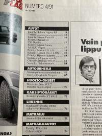 Tuulilasi 1991 nr 4 Koeajo Renaukt Clio