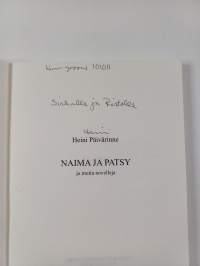 Naima ja Patsy ja muita novelleja (signeerattu, tekijän omiste)