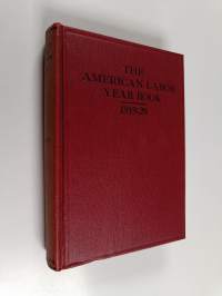 The American labor year book 1919-20
