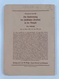 Grundriss der praktischen Theologie für Studenten und Kandidaten 1-3