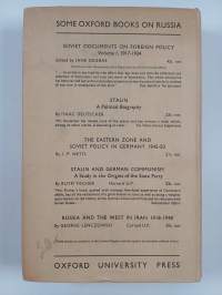 The foreign policy of Soviet Russia 1929-1941, Volume 2 - 1936-1941