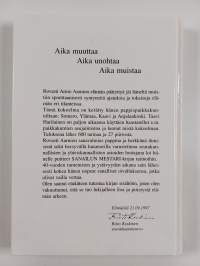 Rovasti A. I. Aarnio : sanailun mestari