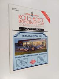 Rolls-Royce enthusiasts&#039; club for Rolls-Royce and Bentley owners : July 1995