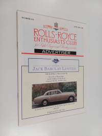 Rolls-Royce enthusiasts&#039; club for Rolls-Royce and Bentley owners : January 1995