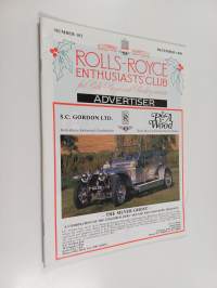 Rolls-Royce enthusiasts&#039; club for Rolls-Royce and Bentley owners : December 1990