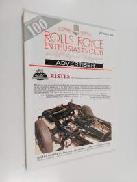 Rolls-Royce enthusiasts&#039; club for Rolls-Royce and Bentley owners : October 1990