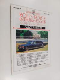 Rolls-Royce enthusiasts&#039; club for Rolls-Royce and Bentley owners : August 1990