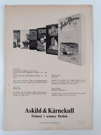 Jules Verne magasinet n:o 1 Januari 1972 : tidskrift för science Fiction and Fantasy