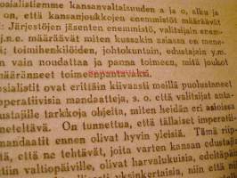 Sosialistiemme kansanvaltaisuusSuomalaisten puolueiden vaaliliiton kirjasia  10