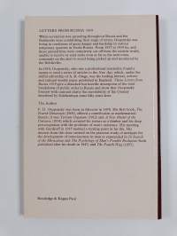 Letters From Russia 1919