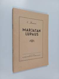 Marjatan lupaus