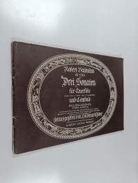 Robert Valentine ca. 1730 : Drei Sonaten für Querflöte und Cembalo = Three Sonata for Tranverse Flute and Harpsichord