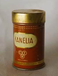 Kanelia - maustepurkki peltiä - tuotepakkaus 6x3 cm