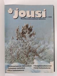 Jousi 1982 : vuosikerta, n:o 1-12 (n:o 8 puuttuu)