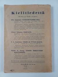 Johdatusta kielen teoriaan 1 : Sanain merkityksen muuttuminen